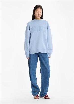 Iris crewneck classic sweatshirt Forever Blue ROTATE
